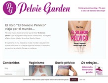 Tablet Screenshot of pelvicgarden.com